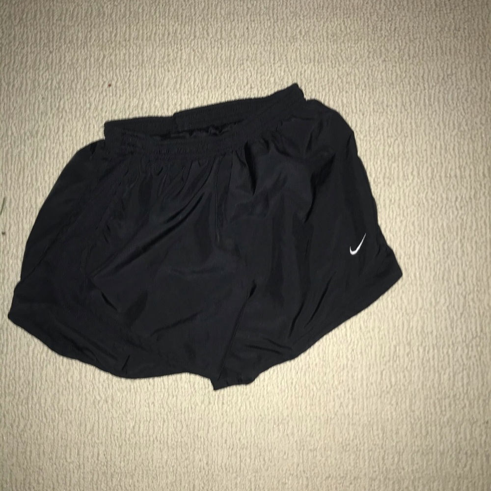 NIKE black athletic shorts